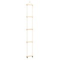 vidaXL Kinder-Strickleiter Massivholz und PE 30x168 cm