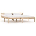 vidaXL Bettgestell Massivholz Kiefer 180×200 cm