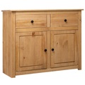 Sideboard 93 x 40 x 80 cm Massivholz Panama-Kiefer