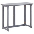 Diverse Hardware, Klappbarer Balkontisch 120 x 70 x 74 cm Massivholz Akazie