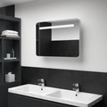 LED-Bad-Spiegelschrank 80 x 11 x 55 cm