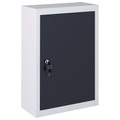 Diverse Hardware, Wand-Werkzeugschrank Industriedesign Metall Grau und Schwarz