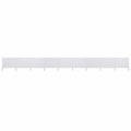 vidaXL 9-teiliges Windschutzgewebe 1200 x 160 cm Sandweiß