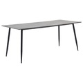 Esstisch Grau 200x100x75 cm MDF