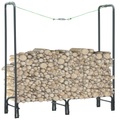 vidaXL, vidaXL Brennholzregal Anthrazit 120×35×120 cm Stahl