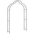 Diverse Hardware, Rosenbogen Schwarz 150 x 34 x 240 cm Eisen