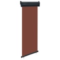 vidaXL Balkon-Seitenmarkise 60 × 250 cm Braun