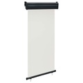 vidaXL Balkon-Seitenmarkise 100 × 250 cm Creme
