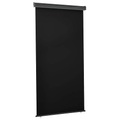 vidaXL Balkon-Seitenmarkise 120 × 250 cm Schwarz