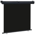 vidaXL Balkon-Seitenmarkise 170 × 250 cm Schwarz