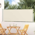 Diverse Hardware, Ausziehbare Seitenmarkise 100x300 cm Creme