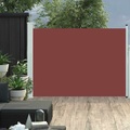 vidaXL Ausziehbare Seitenmarkise 120×500 cm Braun