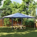 Partyzelt 4 x 4 m Blau
