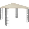 Pavillon 3x3 m Creme