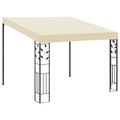 vidaXL Wand-Pavillon 3x3x2,5 m Cremeweiß