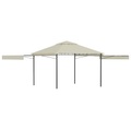 vidaXL Pavillon mit Doppelt Erweiterten Dächern 3x3x2,75 cm 180 g/m²