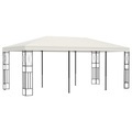 vidaXL Pavillon 3×6 m Creme Stoff