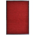 vidaXL Türmatte Rot 160x220 cm PVC