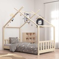 vidaXL Kinder-Bettgestell Massivholz Kiefer 70 x 140 cm