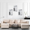 Diverse Hardware, 4-Sitzer Ausziehbares Schlafsofa Stoff Creme