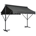 Diverse Hardware, Freistehende Markise 300x300 cm Anthrazit