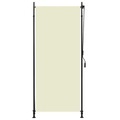 vidaXL Außenrollo 100 x 270 cm Creme