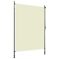 vidaXL Außenrollo 150 x 270 cm Creme