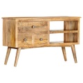 vidaXL Sideboard 102×35×61 cm Massivholz Mango