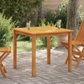 Gartentisch 85x85x74 cm Akazie Massivholz