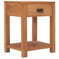 vidaXL Nachttisch 35×35×50 cm Massivholz Teak