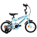 Diverse Hardware, Kinderfahrrad 12 Zoll Schwarz und Blau