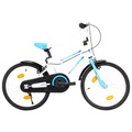 vidaXL, vidaXL Kinderfahrrad 18 Zoll Blau und Weiß