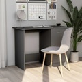 vidaXL Schreibtisch Grau 100×50×76 cm Spanplatte