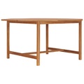 Diverse Hardware, Gartentisch 150x150x75 cm Teakholz Massiv