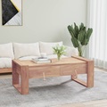 vidaXL, vidaXL Couchtisch 110×60×40 cm Teak Massivholz