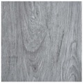 vidaXL Laminat Dielen Selbstklebend 5,11 m² PVC Hellgrau