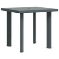 vidaXL Gartentisch Grün 80 x 75 x 72 cm Kunststoff