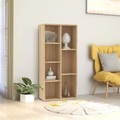 vidaXL Bücherregal Sonoma-Eiche 50x25x106 cm Spanplatte
