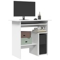 vidaXL Schreibtisch Weiß 80 x 45 x 74 cm Spanplatte