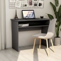 vidaXL Schreibtisch Grau 90×50×74 cm Spanplatte