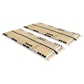 Lattenroste 2 Stk. mit 28 Latten 7 Zonen 70 x 200 cm