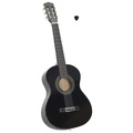 vidaXL Klassikgitarre für Anfänger und Kinder Schwarz 1/2 34