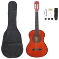 vidaXL 8-tlg. Klassikgitarren-Set für Kinder und Anfänger 1/2 34