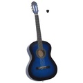 vidaXL Klassikgitarre für Anfänger Blau 4/4 39