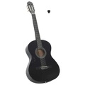 vidaXL Klassikgitarre für Anfänger Schwarz 4/4 39