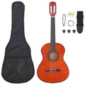 vidaXL 8-tlg. Klasskgitarren-Set für Kinder & Anfänger 3/4 36