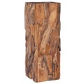 vidaXL Beistelltisch 30x30x80 cm Massivholz Teak