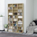 CD-Regal Sonoma-Eiche 102x16x177,5 cm Spanplatte