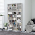 Diverse Hardware, CD-Regal Betongrau 102x16x177,5 cm Spanplatte