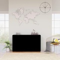 vidaXL Sideboard Schwarz 120×36×69 cm Spanplatte